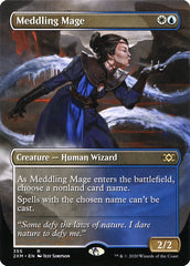 Meddling Mage (Borderless) [Double Masters] | Gam3 Escape