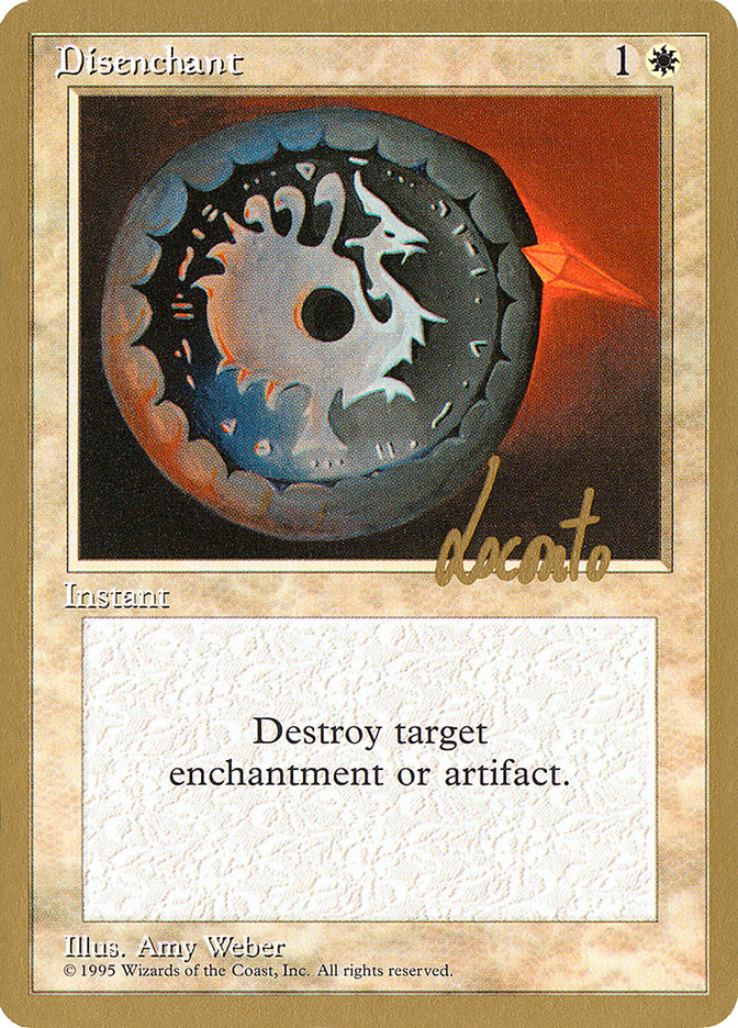 Disenchant (Michael Loconto) [Pro Tour Collector Set] | Gam3 Escape