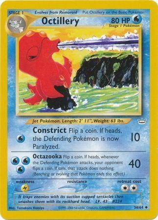 Octillery (34/64) [Neo Revelation Unlimited] | Gam3 Escape