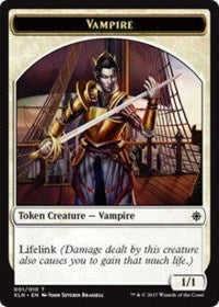 Vampire // Treasure Double-sided Token [Ixalan Tokens] | Gam3 Escape