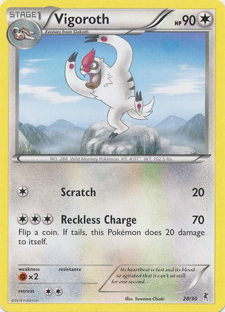 Vigoroth (28/30) [XY: Trainer Kit 1 - Bisharp] | Gam3 Escape