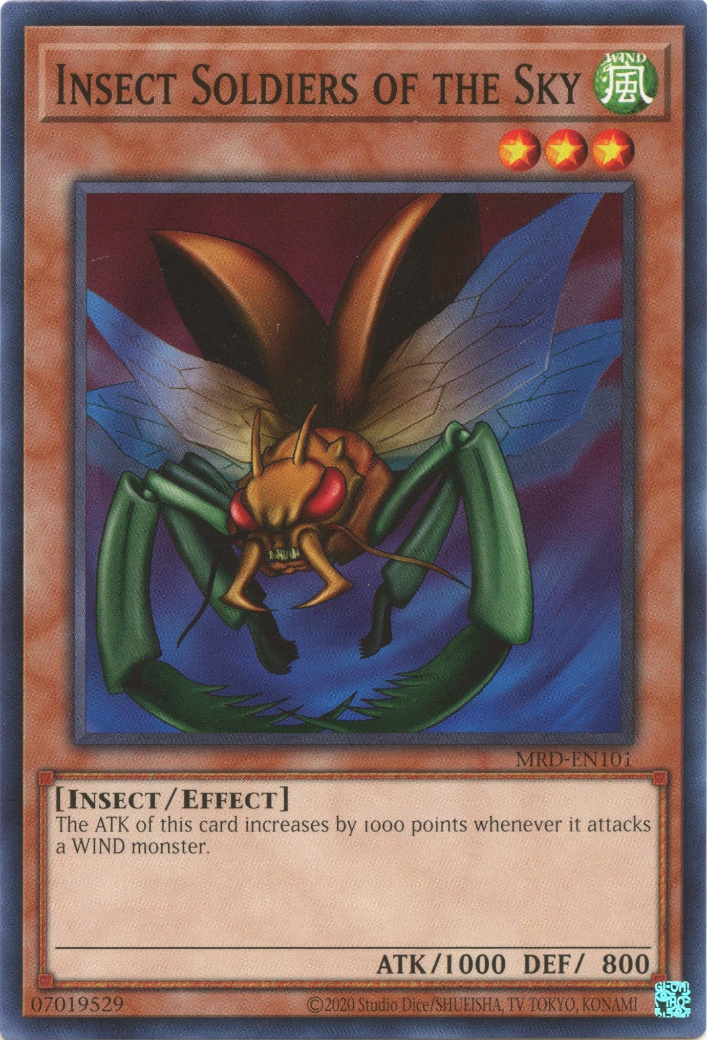 Insect Soldiers of the Sky (25th Anniversary) [MRD-EN101] Common | Gam3 Escape