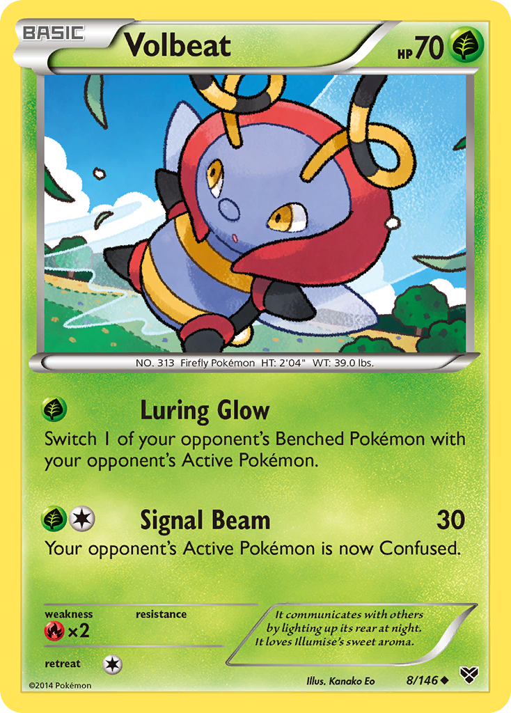 Volbeat (8/146) [XY: Base Set] | Gam3 Escape