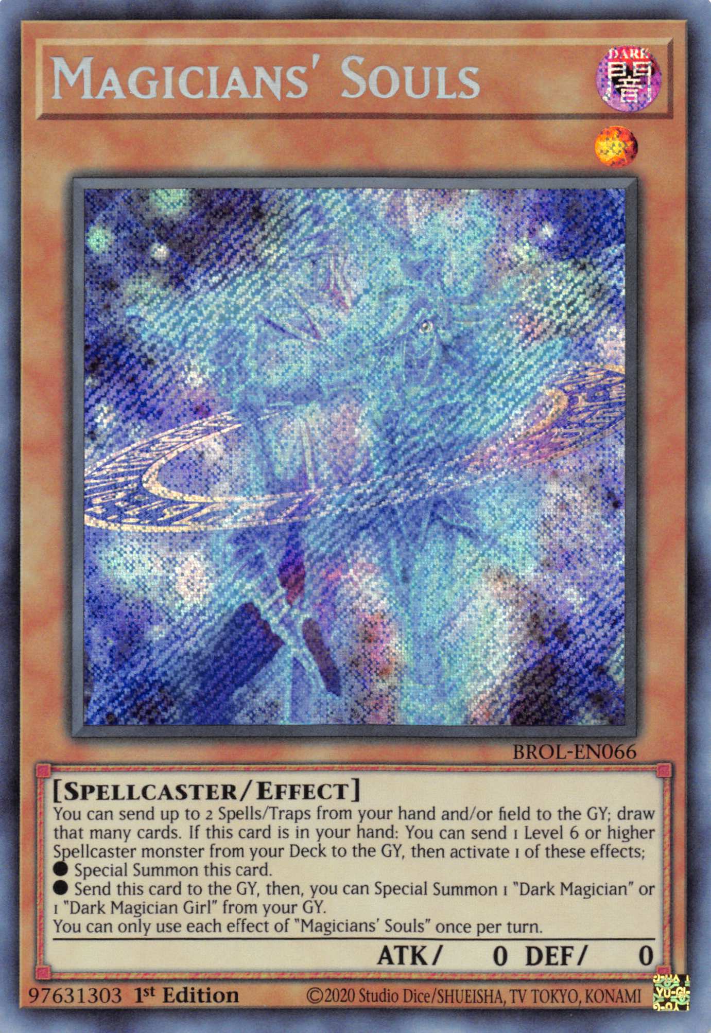 Magicians' Souls [BROL-EN066] Secret Rare | Gam3 Escape