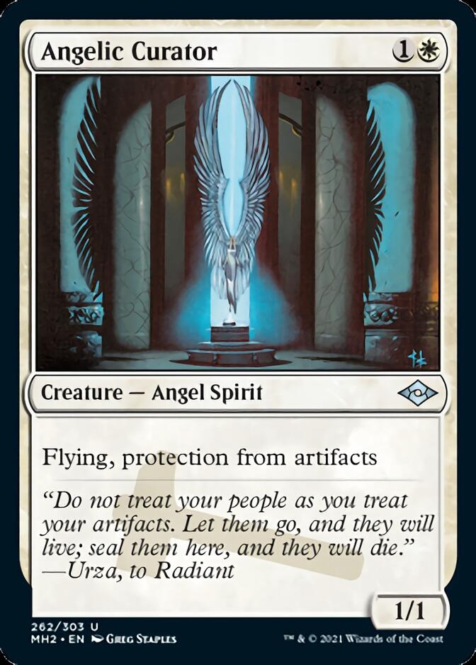 Angelic Curator (Foil Etched) [Modern Horizons 2] | Gam3 Escape