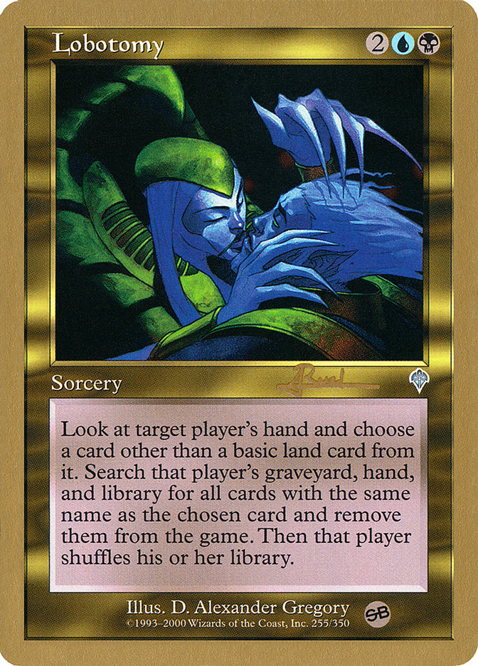 Lobotomy (Antoine Ruel) (SB) [World Championship Decks 2001] | Gam3 Escape