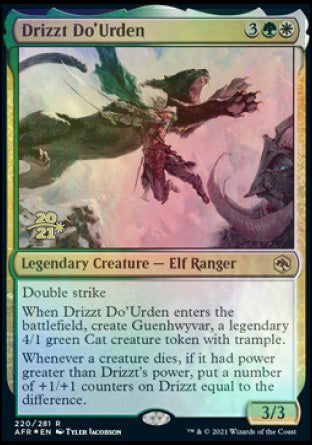 Drizzt Do'Urden [Dungeons & Dragons: Adventures in the Forgotten Realms Prerelease Promos] | Gam3 Escape