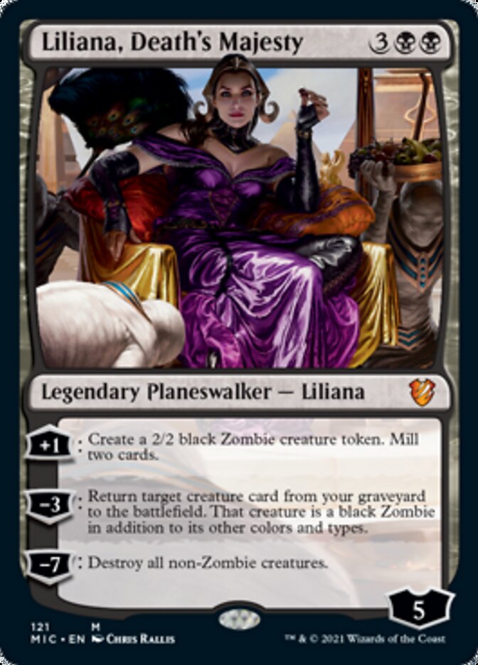 Liliana, Death's Majesty [Innistrad: Midnight Hunt Commander] | Gam3 Escape