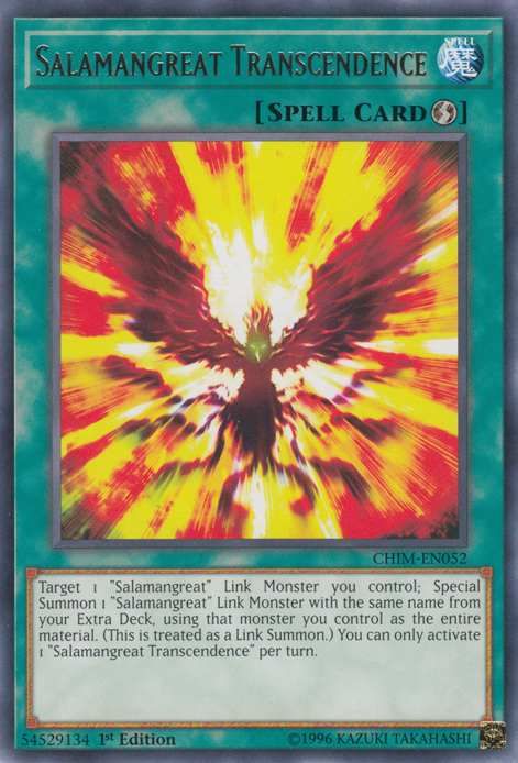 Salamangreat Transcendence [CHIM-EN052] Rare | Gam3 Escape