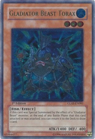 Gladiator Beast Torax (UTR) [GLAS-EN081] Ultimate Rare | Gam3 Escape