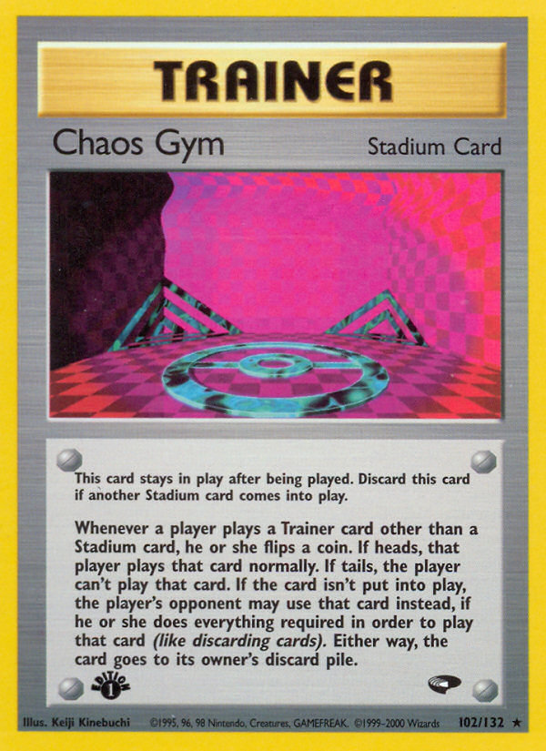 Chaos Gym (102/132) [Gym Challenge 1st Edition] | Gam3 Escape