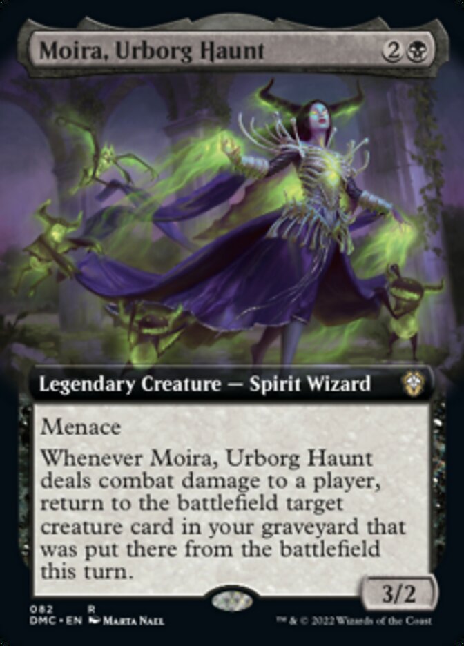 Moira, Urborg Haunt (Extended Art) [Dominaria United Commander] | Gam3 Escape