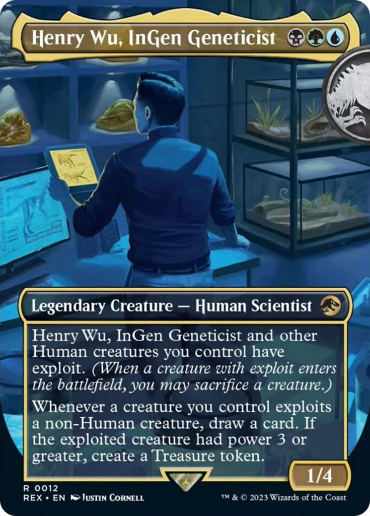 Henry Wu, InGen Geneticist (Borderless) [Jurassic World Collection] | Gam3 Escape