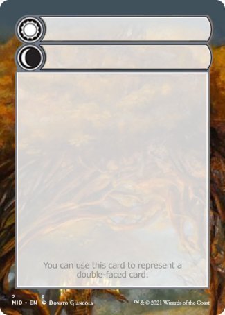 Helper Card (2/9) [Innistrad: Midnight Hunt Tokens] | Gam3 Escape