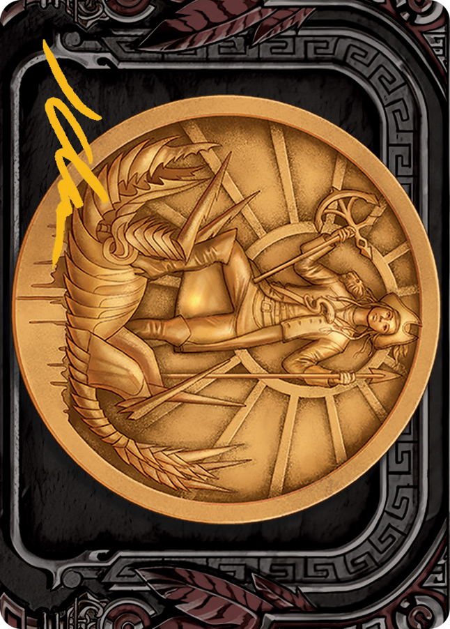 Captain Lannery Storm Art Card (Gold-Stamped Signature) [March of the Machine Art Series] | Gam3 Escape