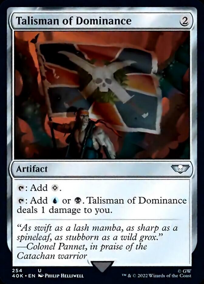 Talisman of Dominance (254) (Surge Foil) [Universes Beyond: Warhammer 40,000] | Gam3 Escape