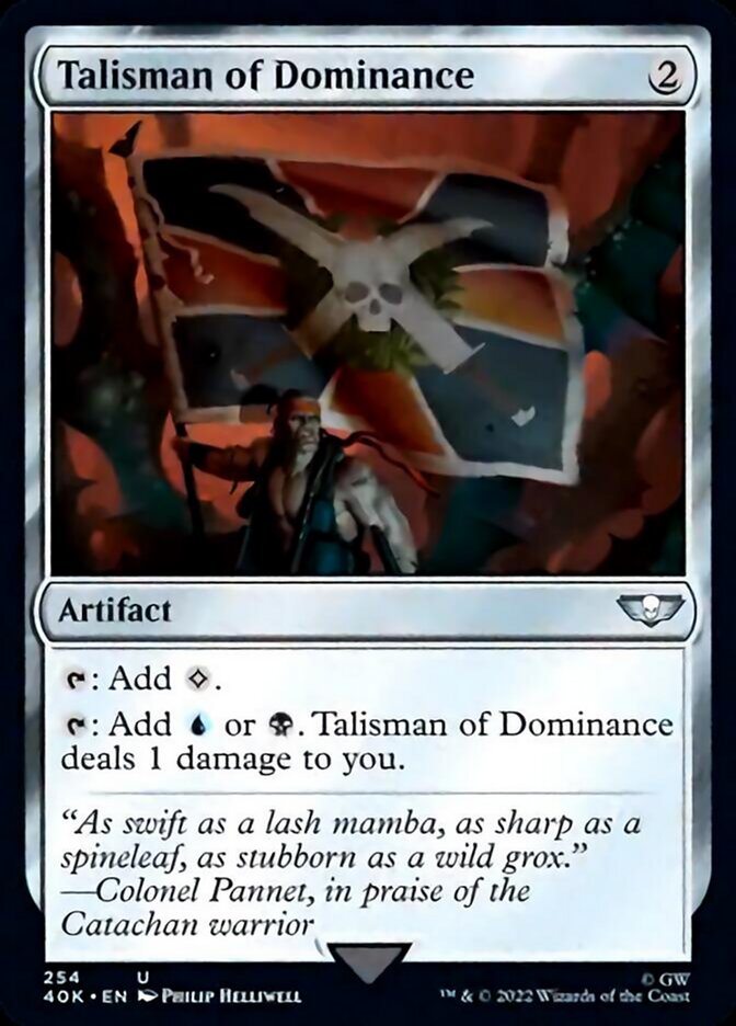 Talisman of Dominance (254) [Universes Beyond: Warhammer 40,000] | Gam3 Escape