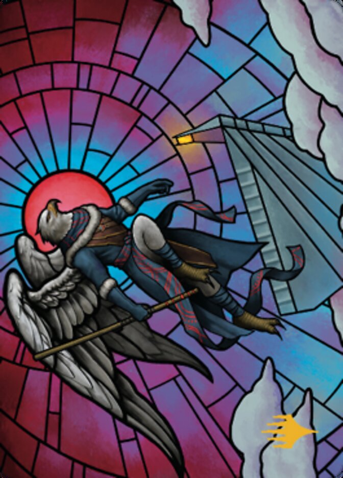 Balmor, Battlemage Captain Art Card 2 (Gold-Stamped Signature) [Dominaria United Art Series] | Gam3 Escape