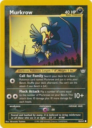 Murkrow (46/64) [Neo Revelation Unlimited] | Gam3 Escape