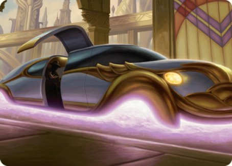 Mysterious Limousine Art Card [Streets of New Capenna Art Series] | Gam3 Escape