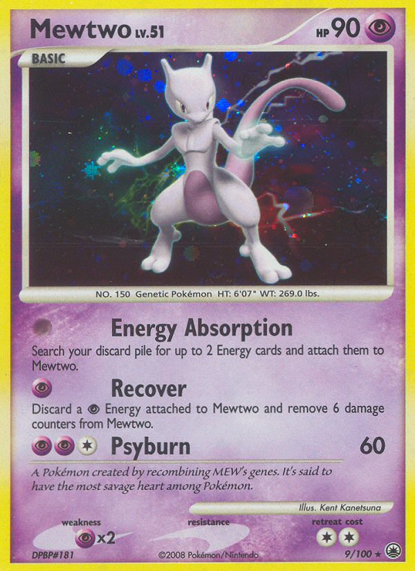 Mewtwo (9/100) [Diamond & Pearl: Majestic Dawn] | Gam3 Escape