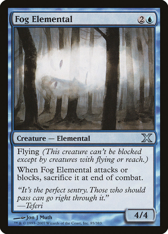 Fog Elemental [Tenth Edition] | Gam3 Escape