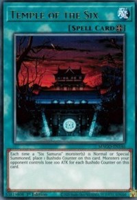 Temple of the Six [MAGO-EN146] Rare | Gam3 Escape