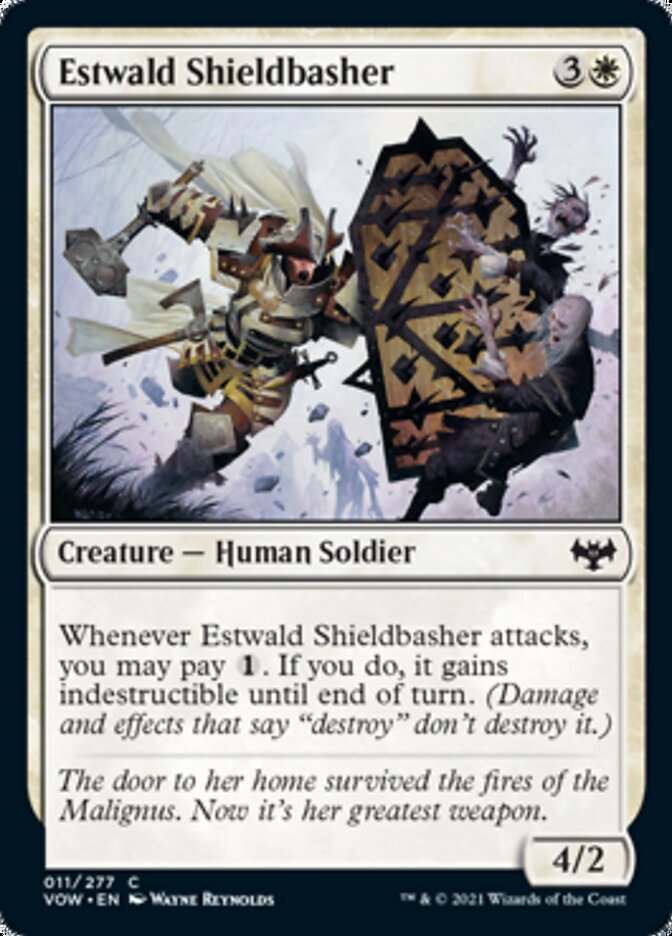 Estwald Shieldbasher [Innistrad: Crimson Vow] | Gam3 Escape