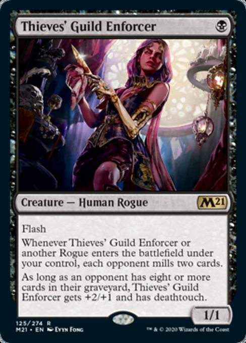 Thieves' Guild Enforcer [Core Set 2021] | Gam3 Escape