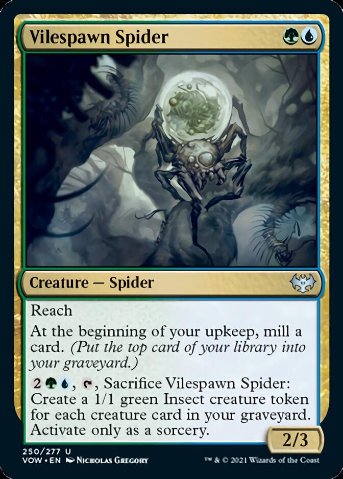 Vilespawn Spider [Innistrad: Crimson Vow] | Gam3 Escape