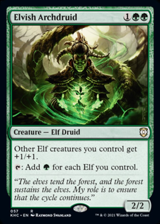 Elvish Archdruid [Kaldheim Commander] | Gam3 Escape