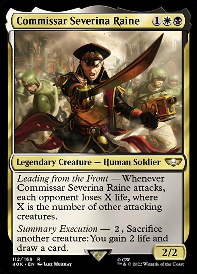 Commissar Severina Raine [Universes Beyond: Warhammer 40,000] | Gam3 Escape