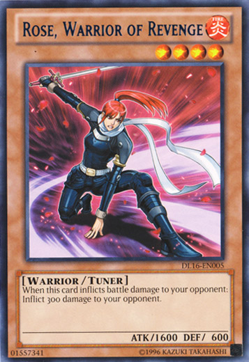 Rose, Warrior of Revenge (Blue) [DL16-EN005] Rare | Gam3 Escape