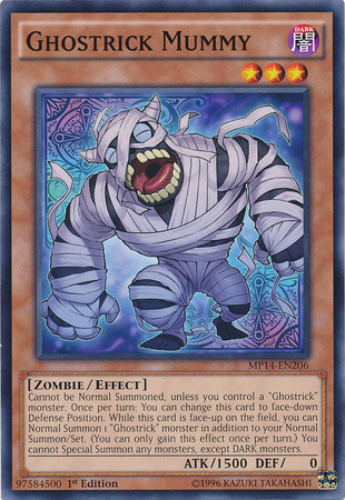 Ghostrick Mummy [MP14-EN206] Common | Gam3 Escape