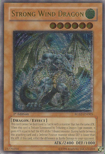 Strong Wind Dragon (UTR) [RGBT-EN003] Ultimate Rare | Gam3 Escape