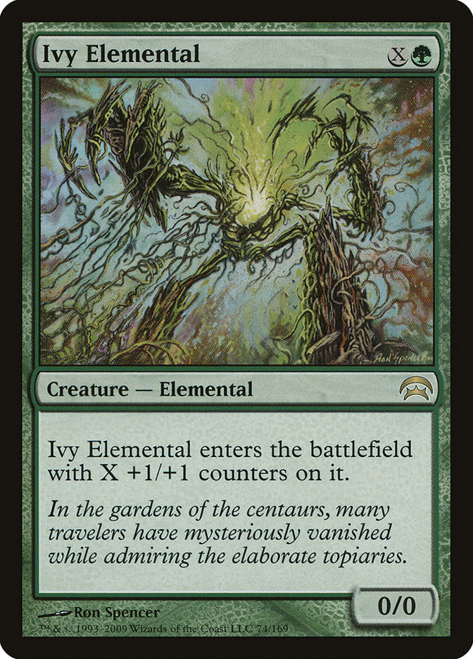 Ivy Elemental [Planechase] | Gam3 Escape