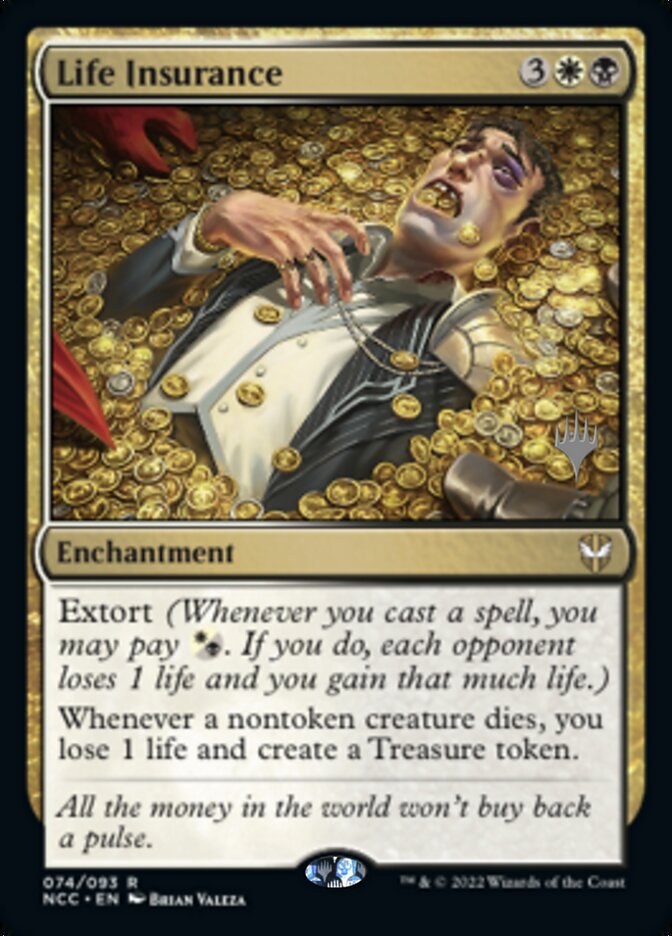 Life Insurance (Promo Pack) [Streets of New Capenna Commander Promos] | Gam3 Escape