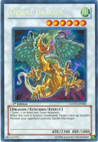 Orient Dragon [GENF-EN085] Secret Rare | Gam3 Escape