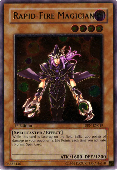 Rapid-Fire Magician [EEN-EN019] Ultimate Rare | Gam3 Escape