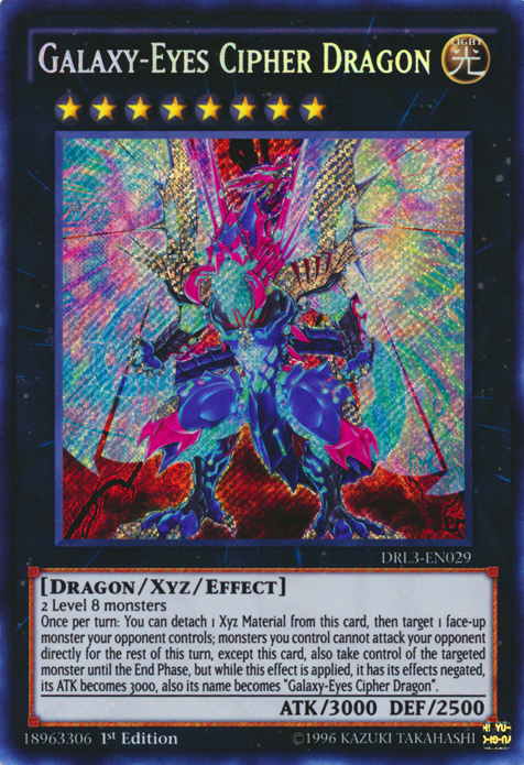 Galaxy-Eyes Cipher Dragon [DRL3-EN029] Secret Rare | Gam3 Escape