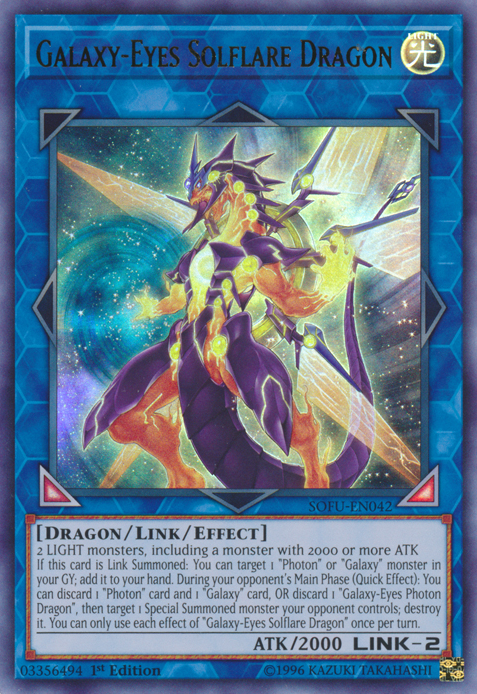 Galaxy-Eyes Solflare Dragon [SOFU-EN042] Ultra Rare | Gam3 Escape