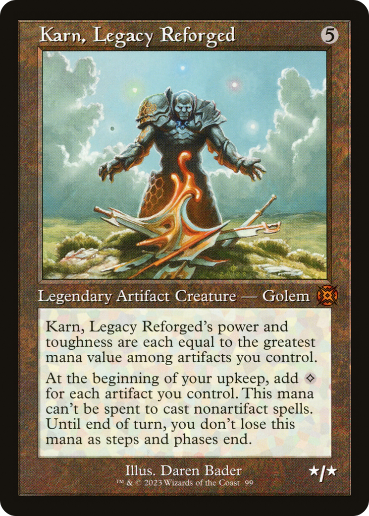 Karn, Legacy Reforged (Retro) [March of the Machine: The Aftermath] | Gam3 Escape