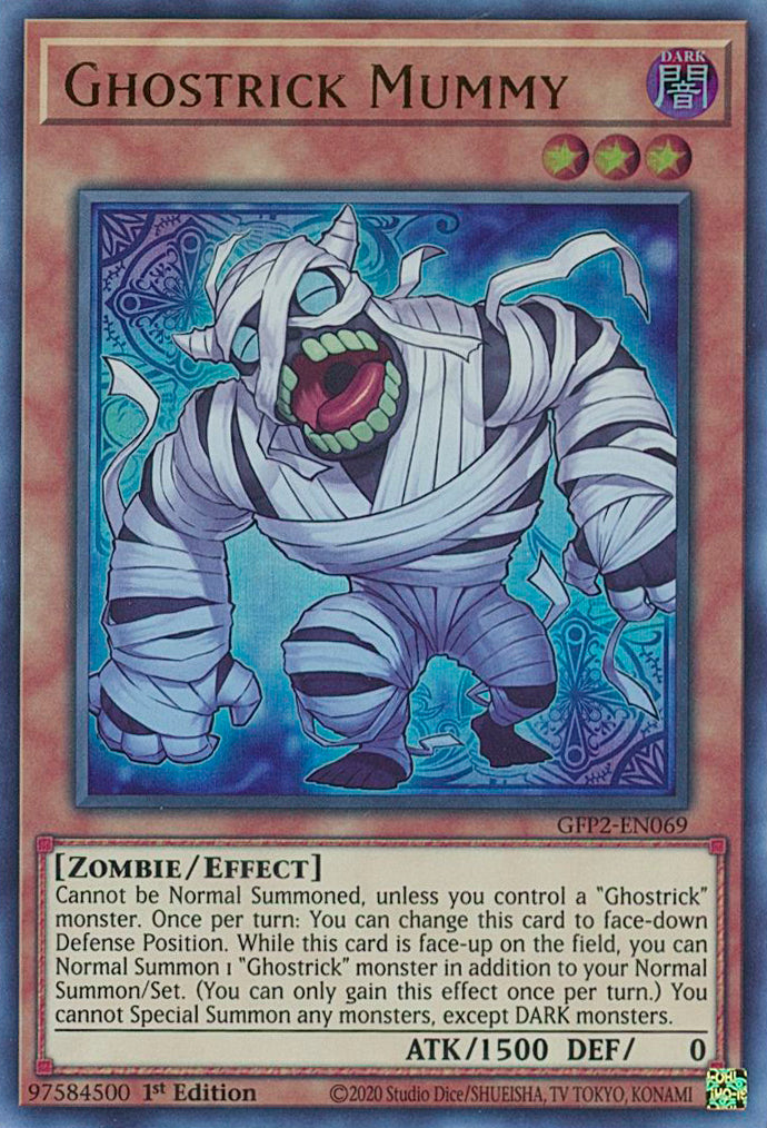 Ghostrick Mummy [GFP2-EN069] Ultra Rare | Gam3 Escape