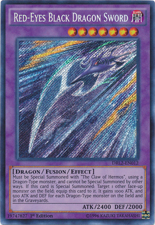 Red-Eyes Black Dragon Sword [DRL2-EN012] Secret Rare | Gam3 Escape