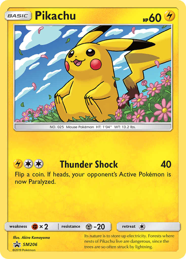 Pikachu (SM206) [Sun & Moon: Black Star Promos] | Gam3 Escape