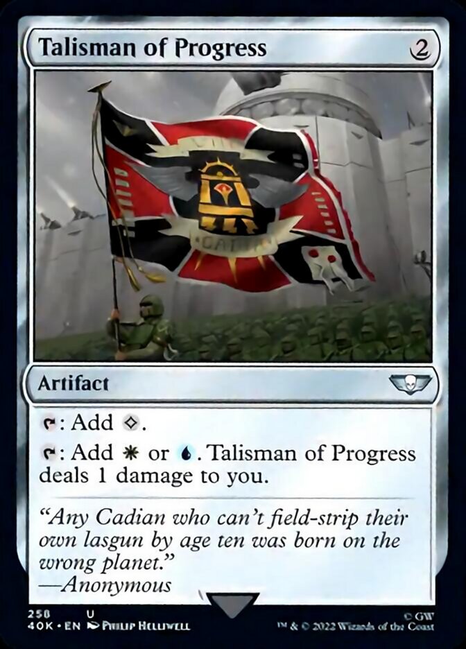 Talisman of Progress (Surge Foil) [Universes Beyond: Warhammer 40,000] | Gam3 Escape