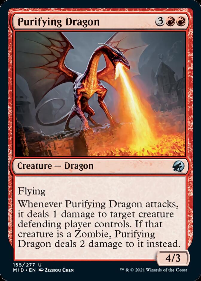 Purifying Dragon [Innistrad: Midnight Hunt] | Gam3 Escape