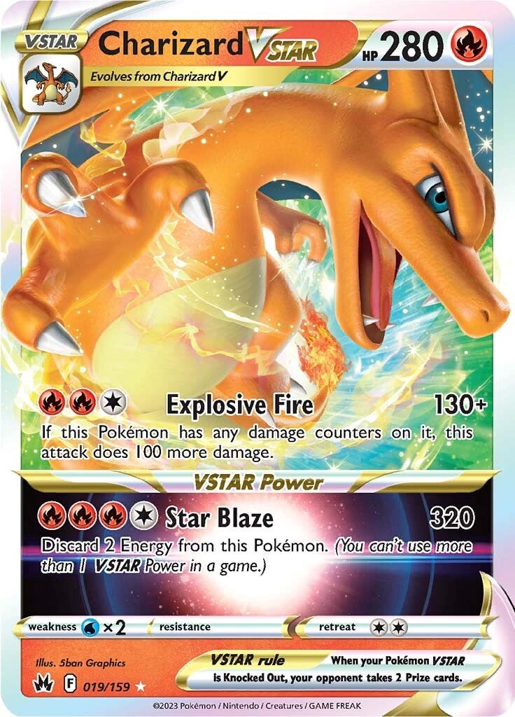 Charizard VSTAR (019/159) [Sword & Shield: Crown Zenith] | Gam3 Escape