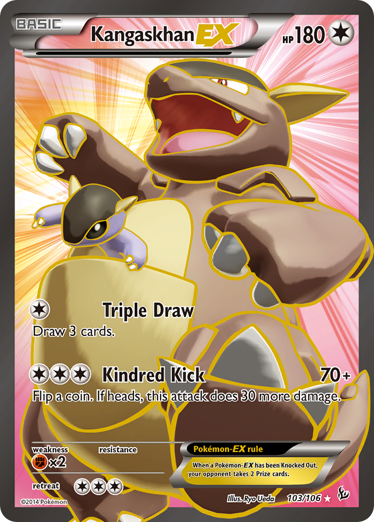 Kangaskhan EX (103/106) [XY: Flashfire] | Gam3 Escape