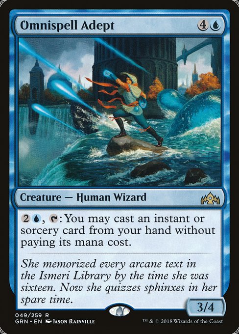 Omnispell Adept [Guilds of Ravnica] | Gam3 Escape